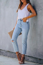 MILAN – High Rise Skinny Jeans – 3449