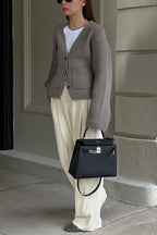 ANTWERP – V Neck Cardigan – 7314