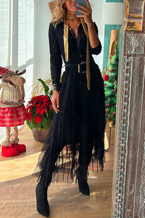 BIARRITZ – Tulle Maxi Skirt – 9965