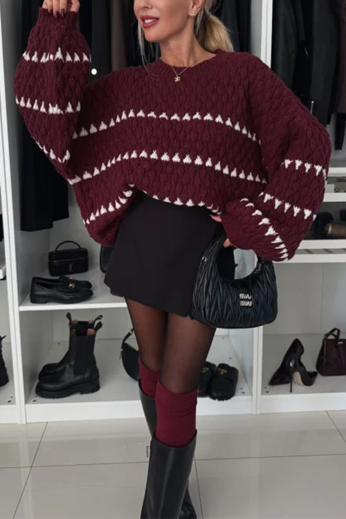 OSLO – Chunky Knit Sweater – 5823