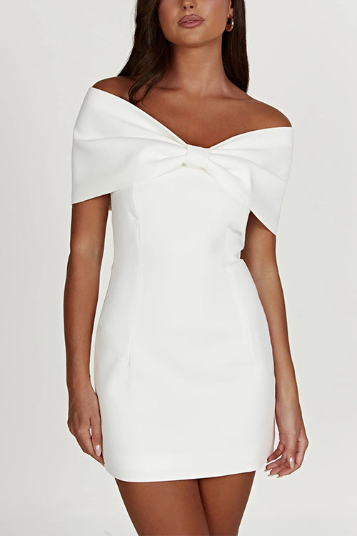 PORTO – Off Shoulder Bodycon Dress – 3668