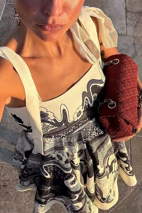 FLORENCE – Floral Mini Dress – 6042