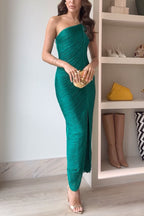 NAPLES – One Shoulder Maxi Dress – 5167