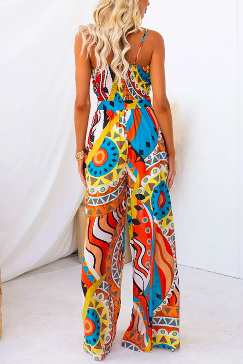 MYKONOS – Wide Leg Jumpsuit – 9131