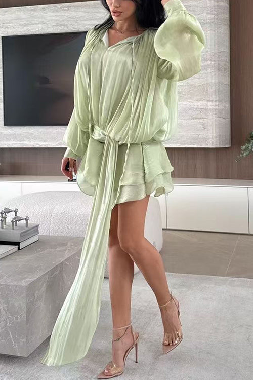 MALAGA – Layered Mini Dress – 8999