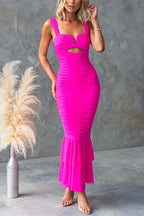 ATHENS – Sleeveless Bodycon Maxi – 1785