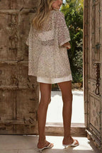 FORMENTERA – Crochet Sequin Top – 7243