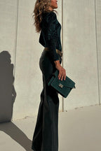 PRAGUE – High Rise Leather Pants – 2594