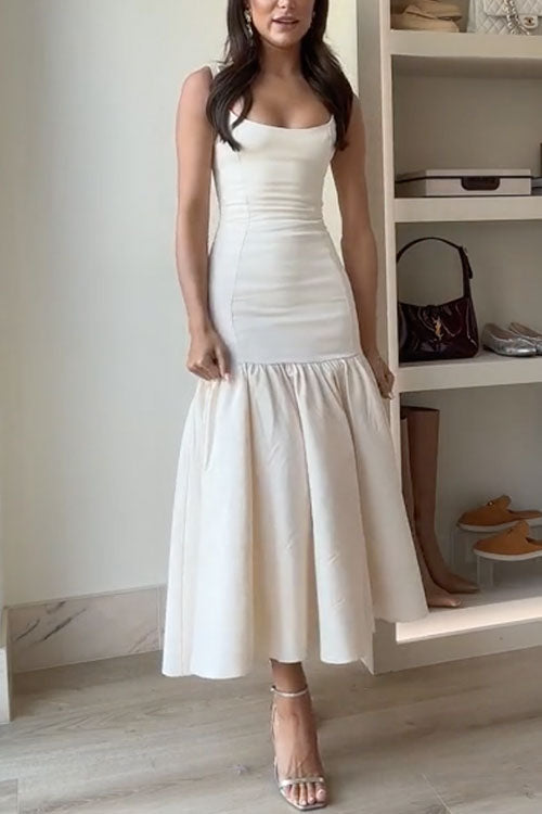 PALERMO – Sleeveless Bodycon Midi Dress – 3954