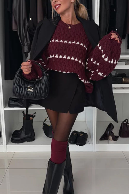 OSLO – Chunky Knit Sweater – 5823