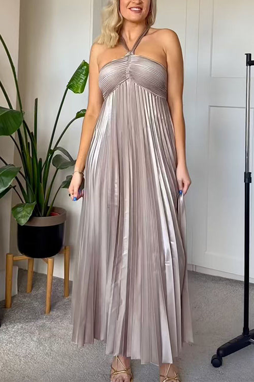 MYKONOS – Metallic Maxi Dress – 2197
