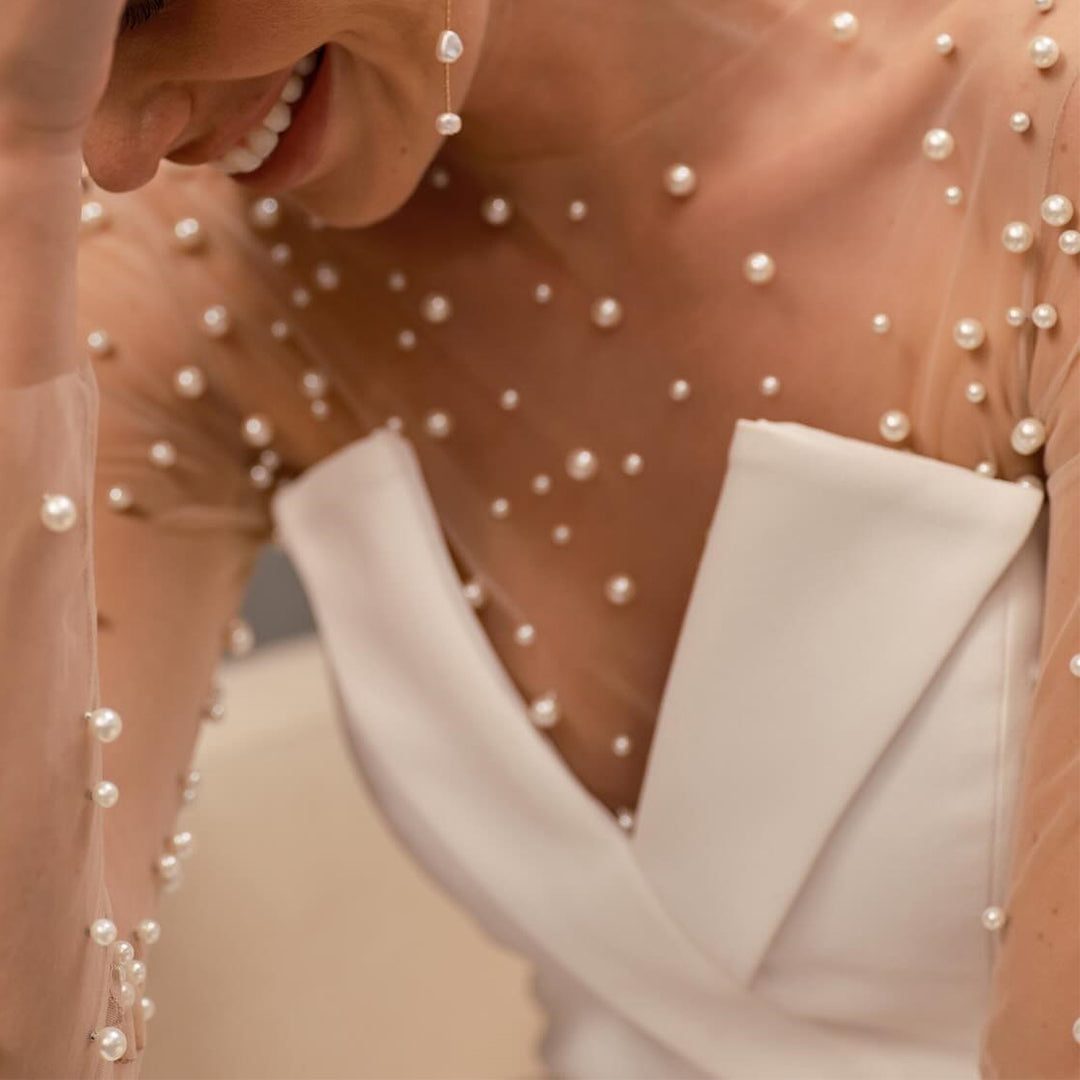 PARIS – Pearl Mesh Bodysuit – 9251