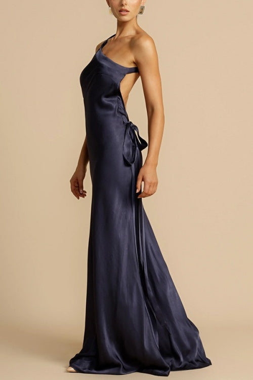 NICE – One Shoulder Maxi Dress – 5476