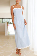 NAPLES – Bow Back Maxi Dress – 6262