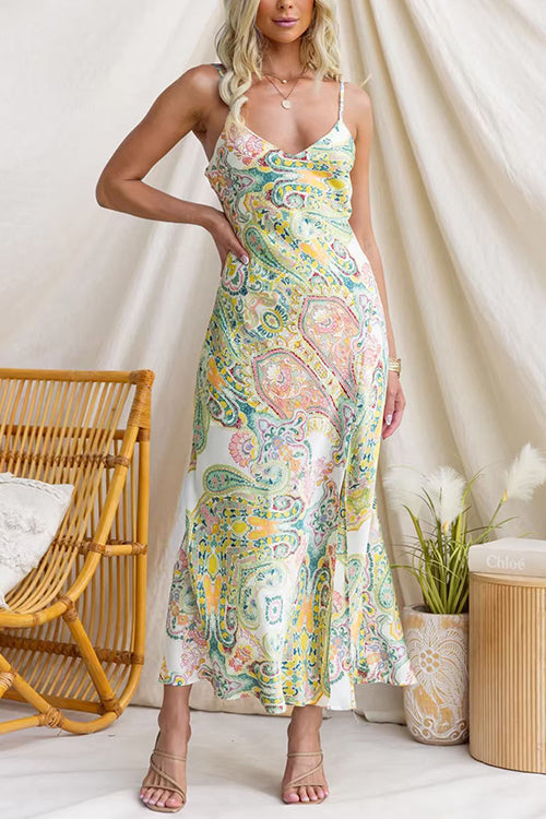 MILAN – Paisley Maxi Dress – 6523