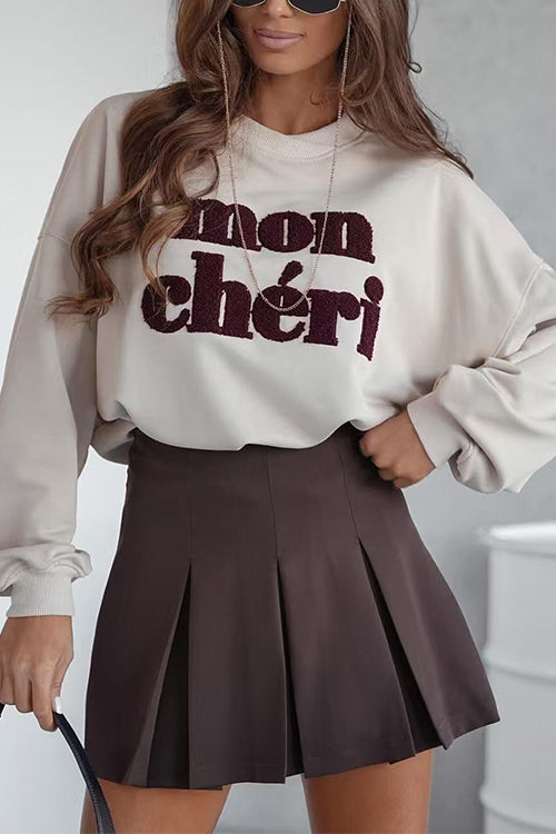 LYON – High Rise Pleated Skort – 3931