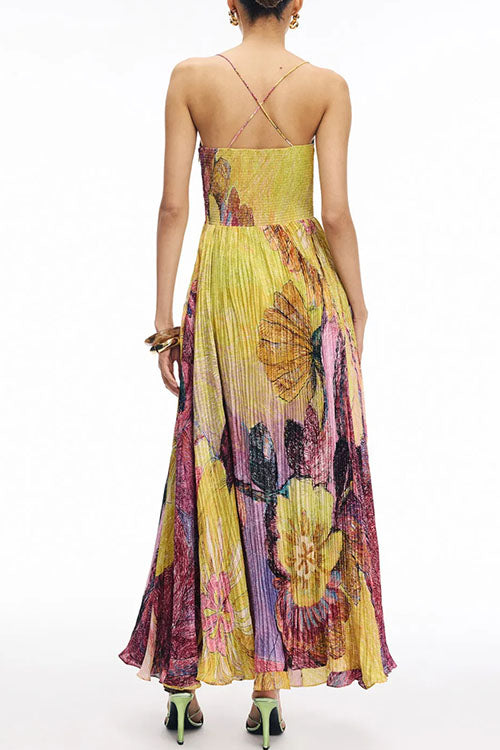 MALAGA – Floral Maxi Dress – 4041