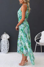 MARSEILLE – V Neck Maxi Dress – 1461