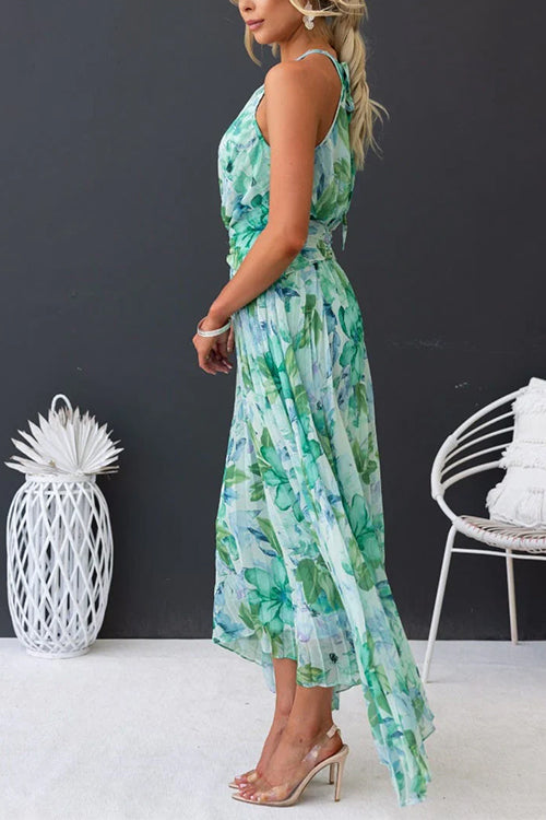 MARSEILLE – V Neck Maxi Dress – 1461