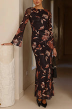 NICE – Floral Maxi Dress – 1374