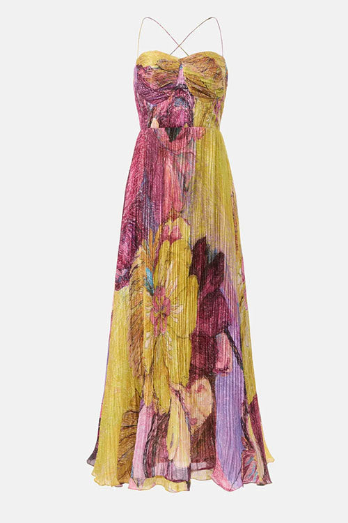 MALAGA – Floral Maxi Dress – 4041