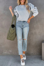 STOCKHOLM – Puff Sleeve Sweatshirt – 2524