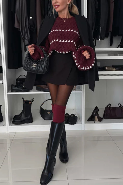 OSLO – Chunky Knit Sweater – 5823