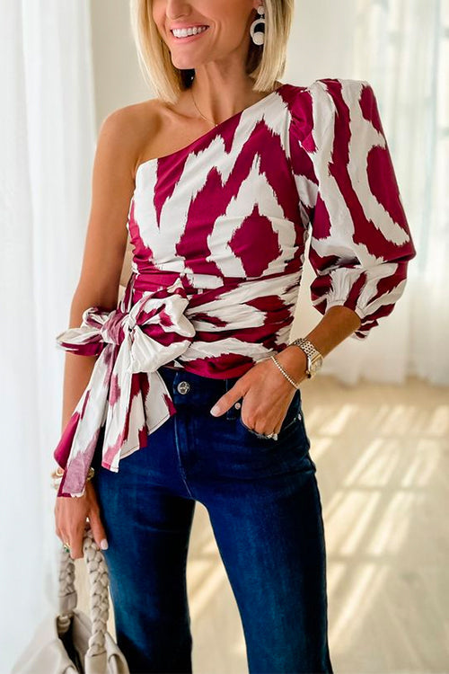 CAPRI – One Shoulder Top – 9874