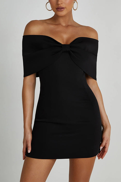 PORTO – Off Shoulder Bodycon Dress – 3668