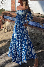 MALAGA – Off Shoulder Maxi Dress – 4796