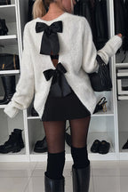 ANTWERP – Crewneck Cutout Sweater – 9933