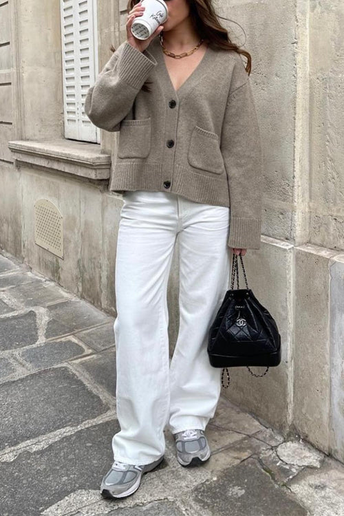 ANTWERP – V Neck Cardigan – 7314