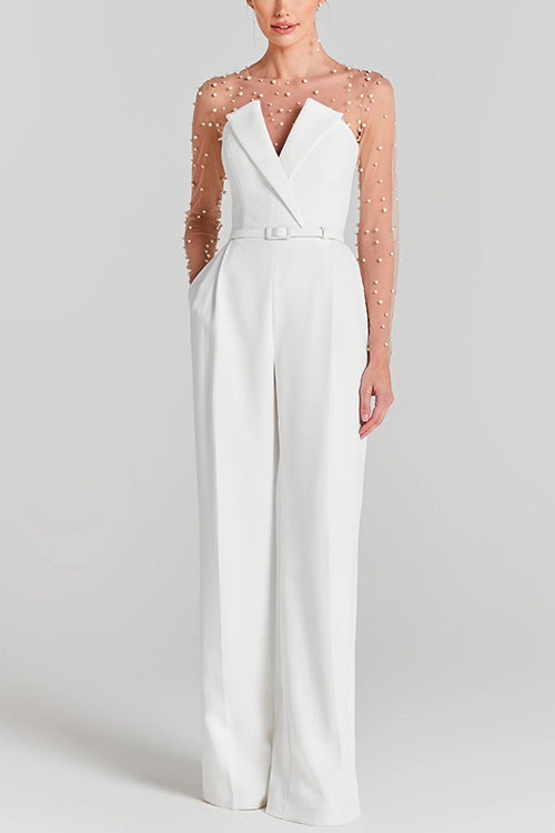 PARIS – Pearl Mesh Bodysuit – 9251