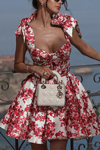 FORMENTERA – Floral Mini Cami Dress – 4454