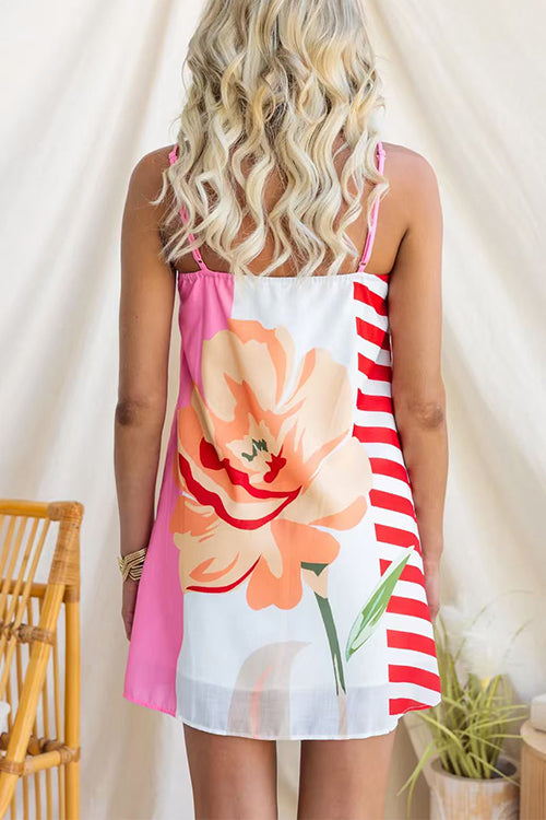 PALMA – Floral Mini Dress – 2077