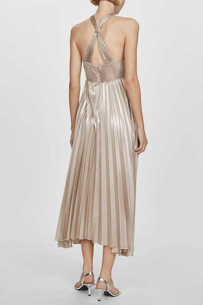 MYKONOS – Metallic Maxi Dress – 2197