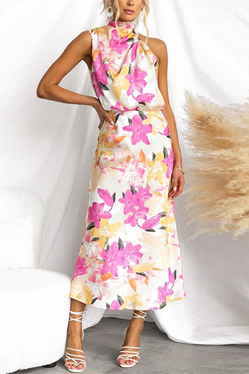 FLORENCE – Sleeveless Maxi Dress – 3801