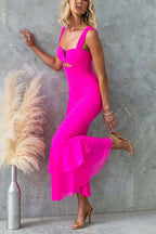 ATHENS – Sleeveless Bodycon Maxi – 1785