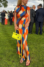 FLORENCE – Printed Maxi Dress – 2377