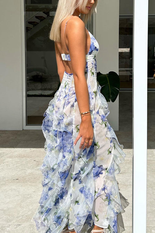 NAPLES – Floral Maxi Dress – 3744