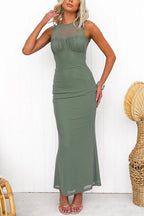 MADRID – Sleeveless Maxi Dress – 1042