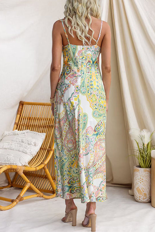 MILAN – Paisley Maxi Dress – 6523
