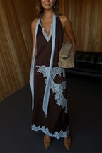 VENICE – Satin Lace Top – 2532