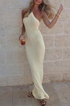 SALERNO – Halter Maxi Dress – 2882