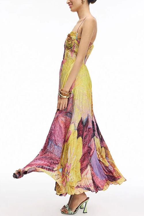 MALAGA – Floral Maxi Dress – 4041