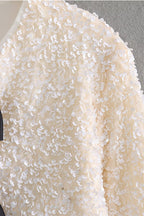 MUNICH – Sequin Long Sleeve Top – 3674