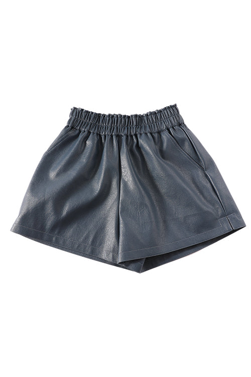 LISBON – Faux Leather Shorts – 5154