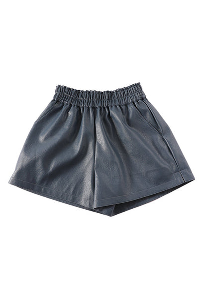 LISBON – Faux Leather Shorts – 5154