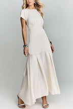 MALAGA – Satin Maxi Dress – 5617