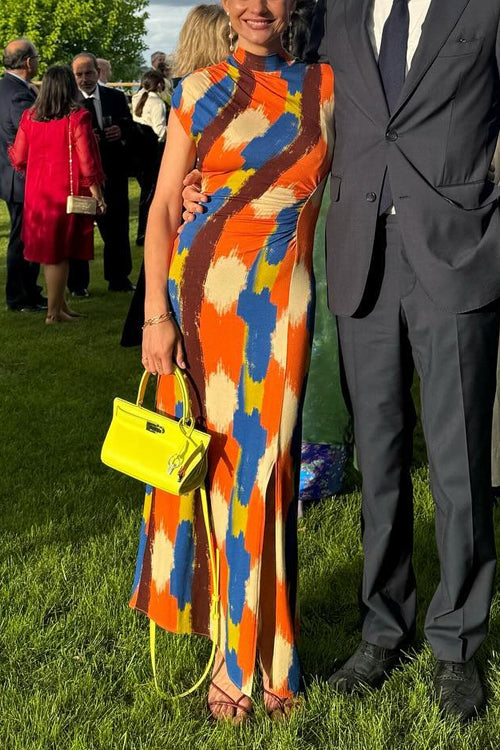 FLORENCE – Printed Maxi Dress – 2377